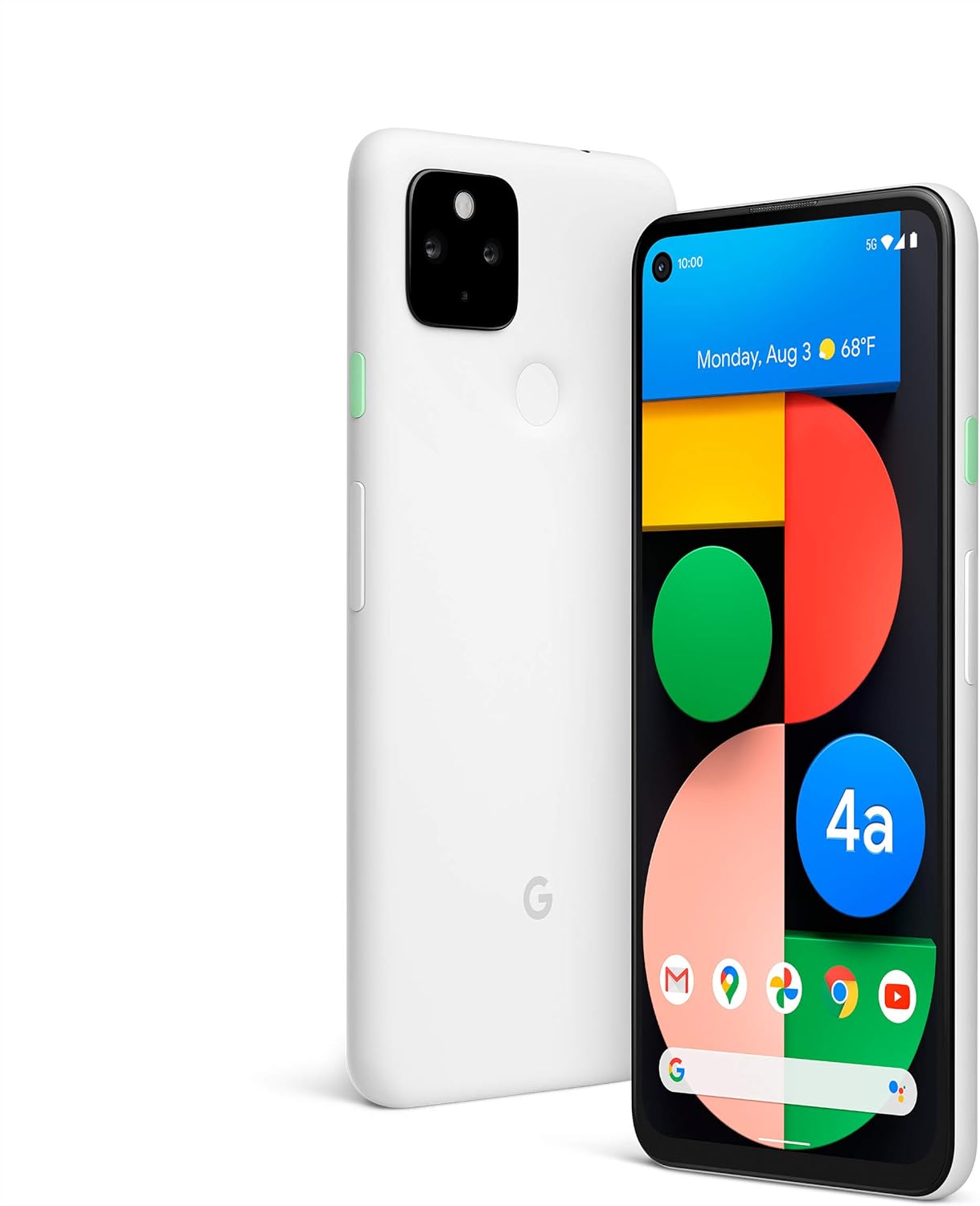 Google Pixel 4a Beyaz Ön Arka